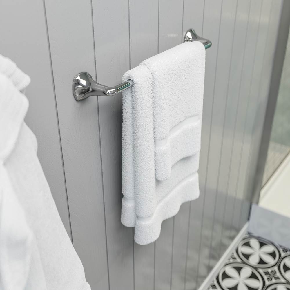McAllen 24 in. Towel Bar in Matte Black