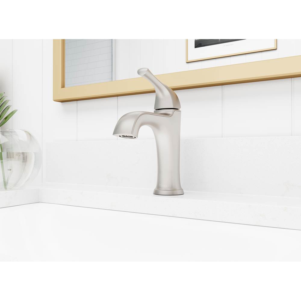 McAllen Single-Control Bathroom Faucet in Matte Black
