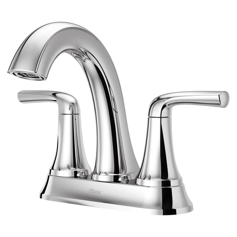 Pfister - McAllen 2-Handle 4'' Centerset Bathroom Faucet in Polished Chrome - Polished Chrome