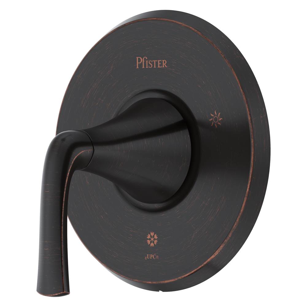 Pfister - McAllen 1-Handle Tub & Shower Valve Only Trim Kit in Tuscan Bronze - Tuscan Bronze