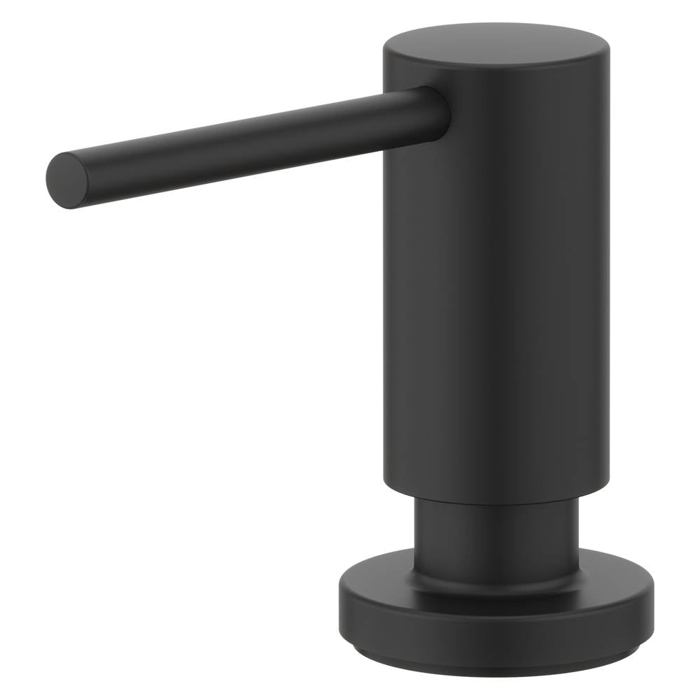 Modern Kitchen Soap Dispenser in Matte Black