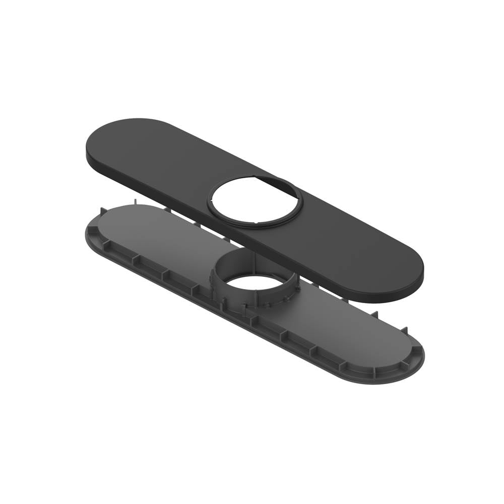 Pfister - Raya or Neera Pulldown Kitchen Faucet Deckplate in Matte Black - Matte Black
