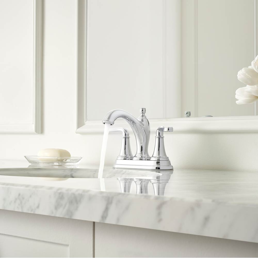 Northcott 4'' Centerset Bathroom Faucet in Polished Chrome