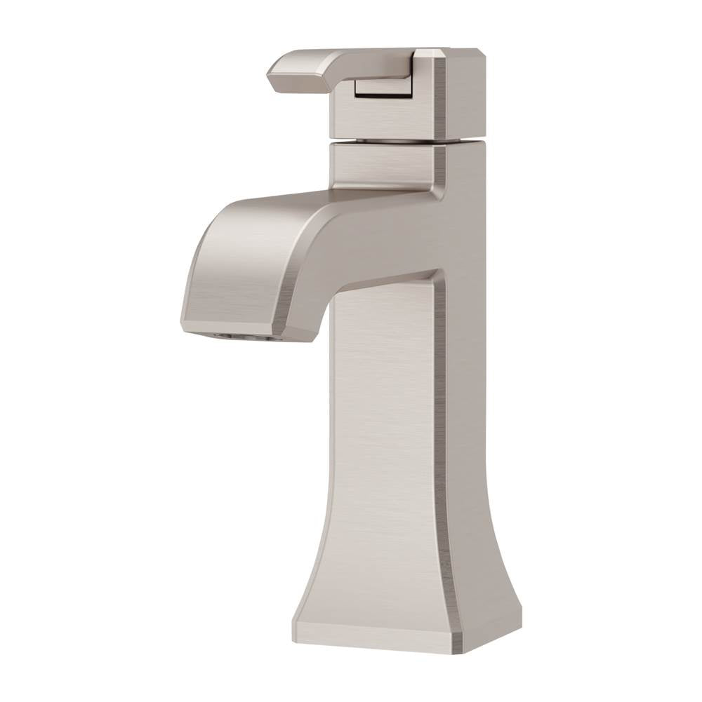Pfister - Park Avenue Single Control 4'' Centerset Bathroom Faucet in Brushed Nickel - Brushed Nickel
