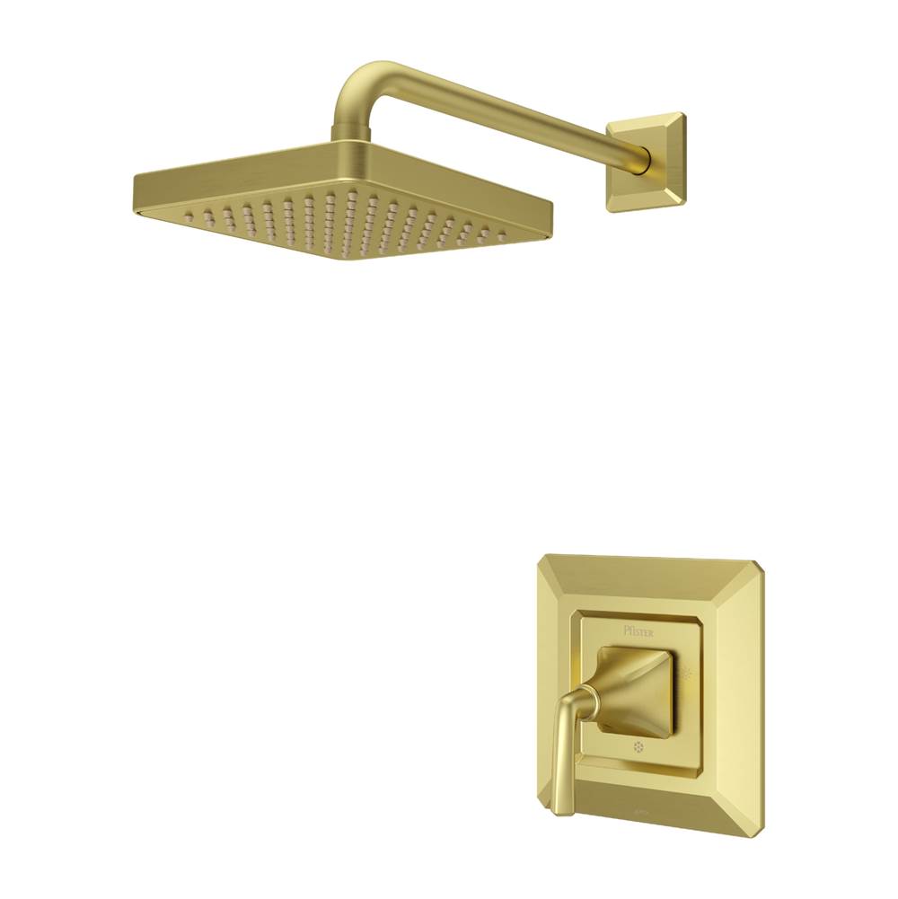 Pfister - Park Avenue 1-Handle Shower Only Trim in Brushed Gold - Brushed Gold