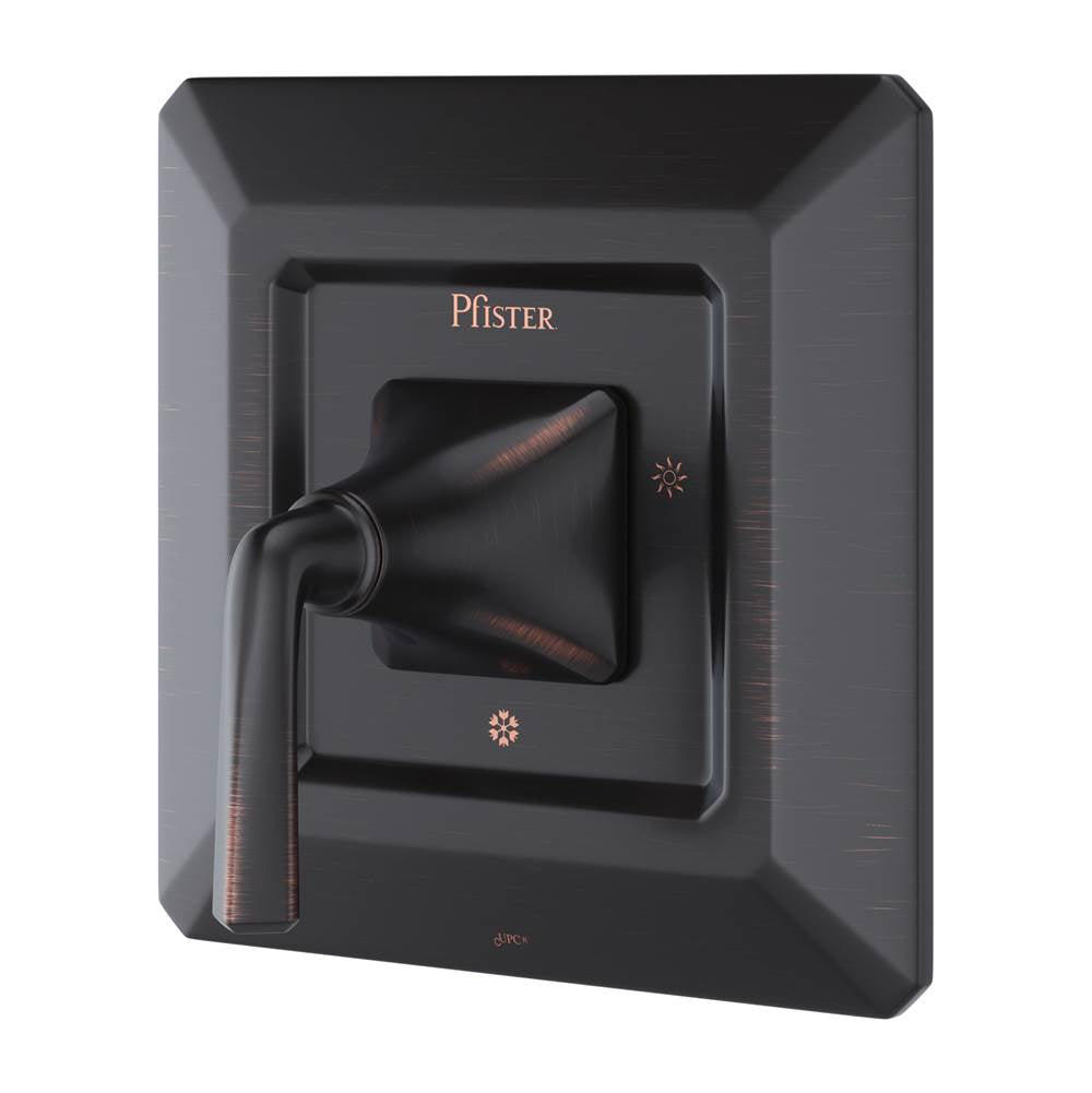 Pfister - Park Avenue 1-Handle Tub & Shower Valve Only Trim in Tuscan Bronze - Tuscan Bronze