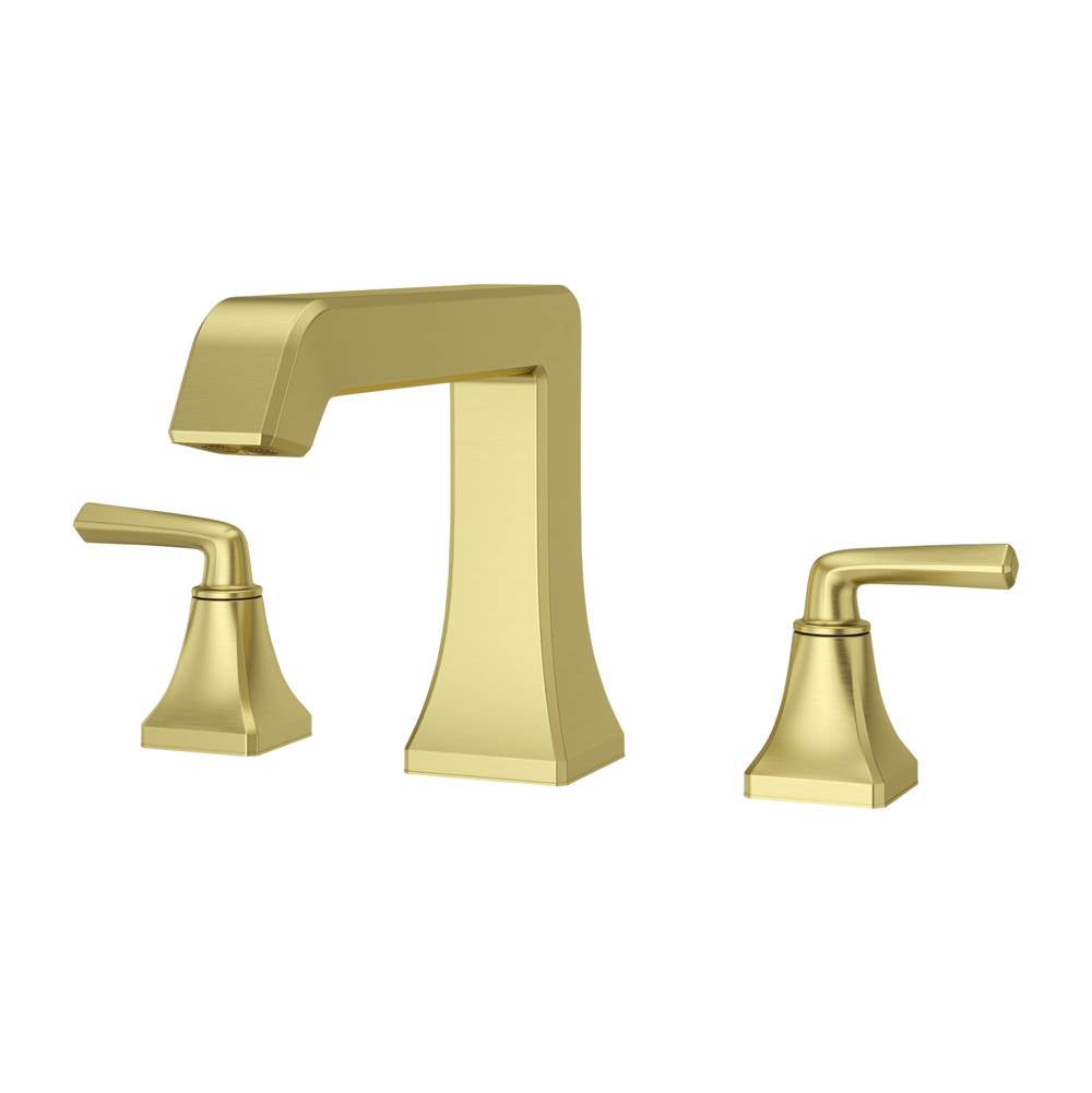 Pfister - Park Avenue 2-Handle Complete Roman Tub Trim in Brushed Gold - Brushed Gold