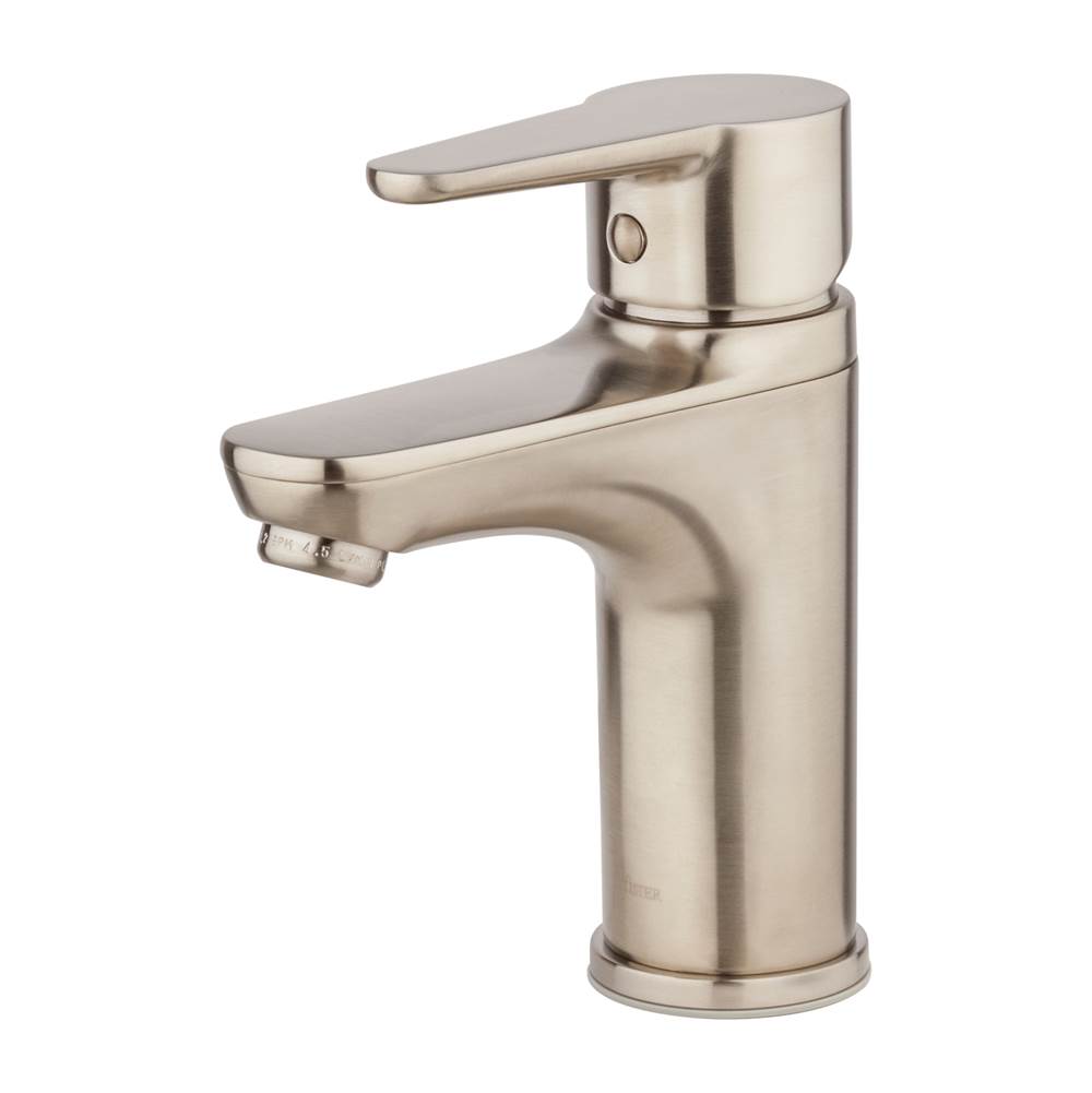 Pfister - Pfirst Modern Single Control Bath Faucet in Brushed Nickel - Brushed Nickel