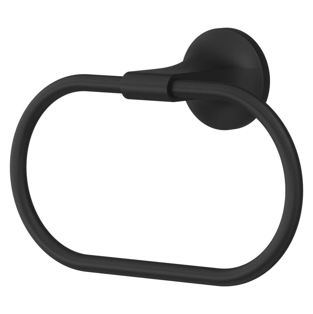 Pfister - Pfirst Modern Towel Ring in Matte Black - Matte Black