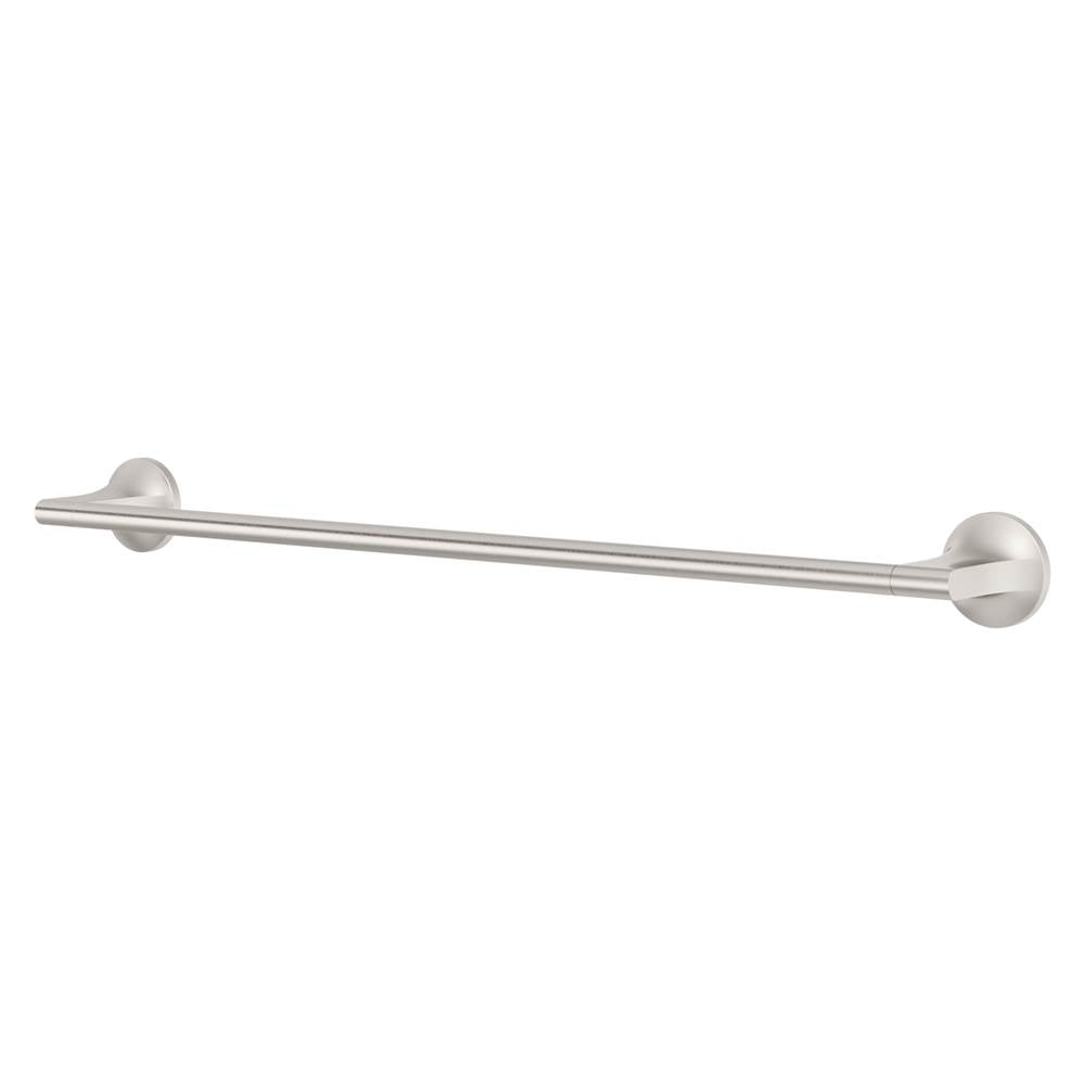 Pfister - Pfirst Modern 24'' Towel Bar in Spot Defense Brushed Nickel - Spot Defense Brushed Nickel