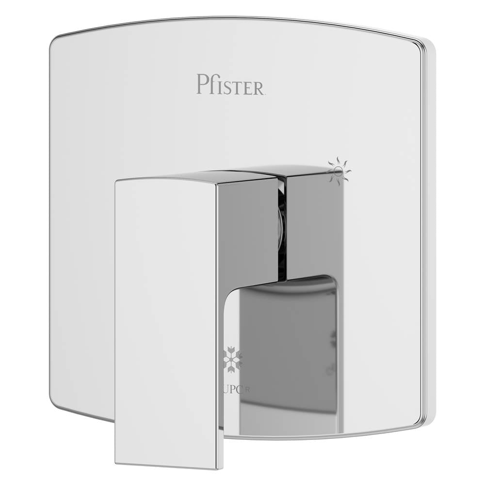 Pfister - Pfirst Modern Valve Only Trim in Polished Chrome - Polished Chrome