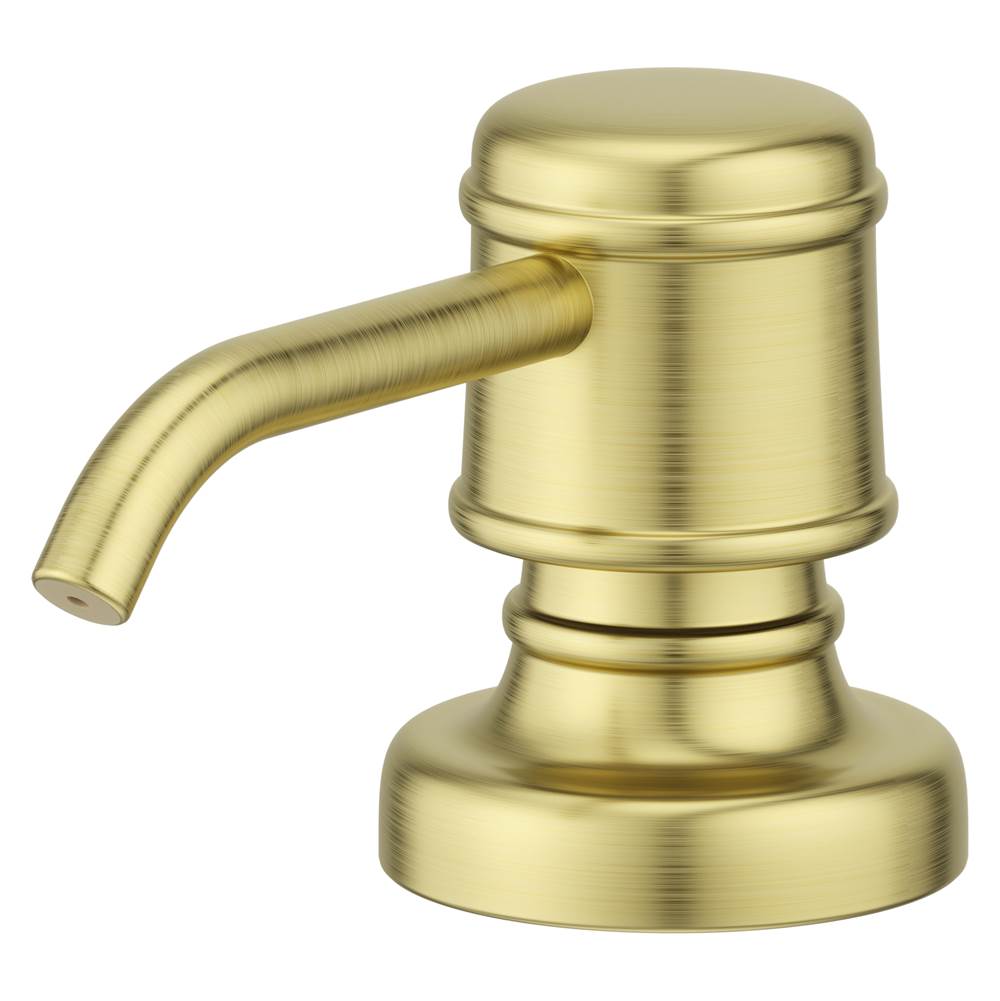 Pfister - Port Haven Kitchen Soap Dispenser in Brushed Gold - Brushed Gold