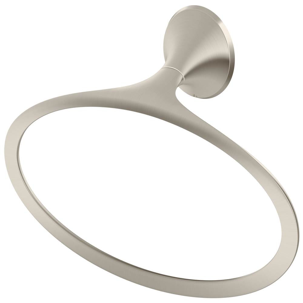 Pfister - Rhen Towel Ring in Brushed Nickel - Brushed Nickel