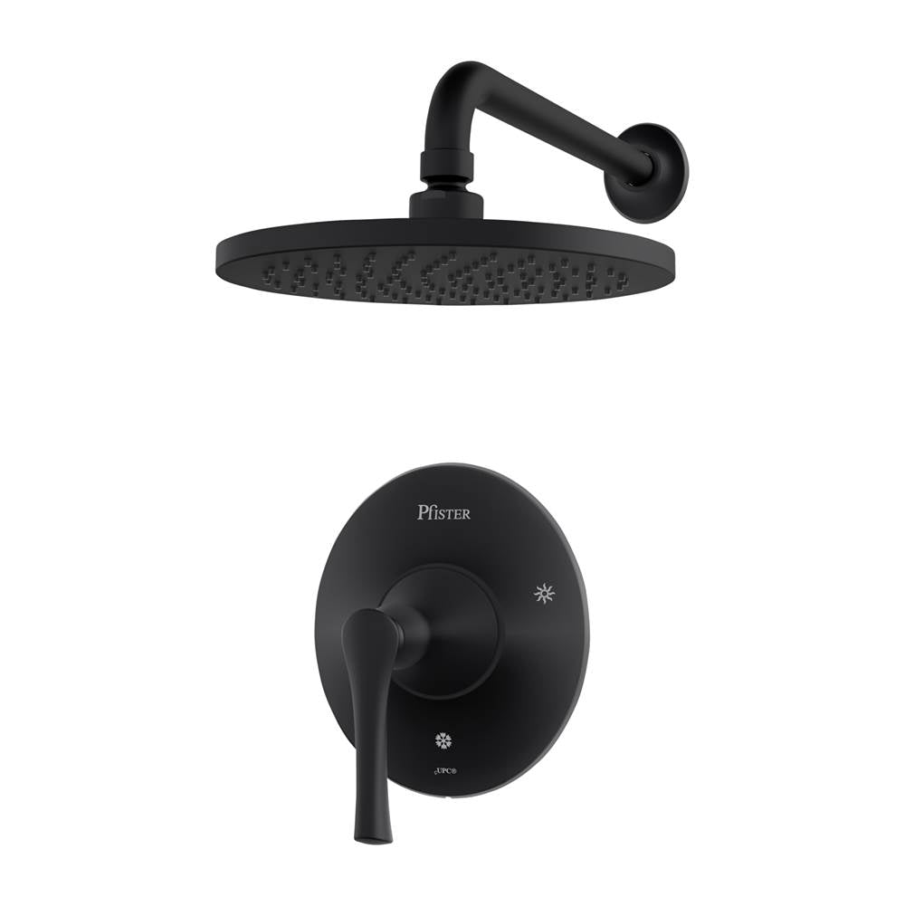Pfister - Rhen 1-Handle Shower Only Trim in Matte Black - Matte Black