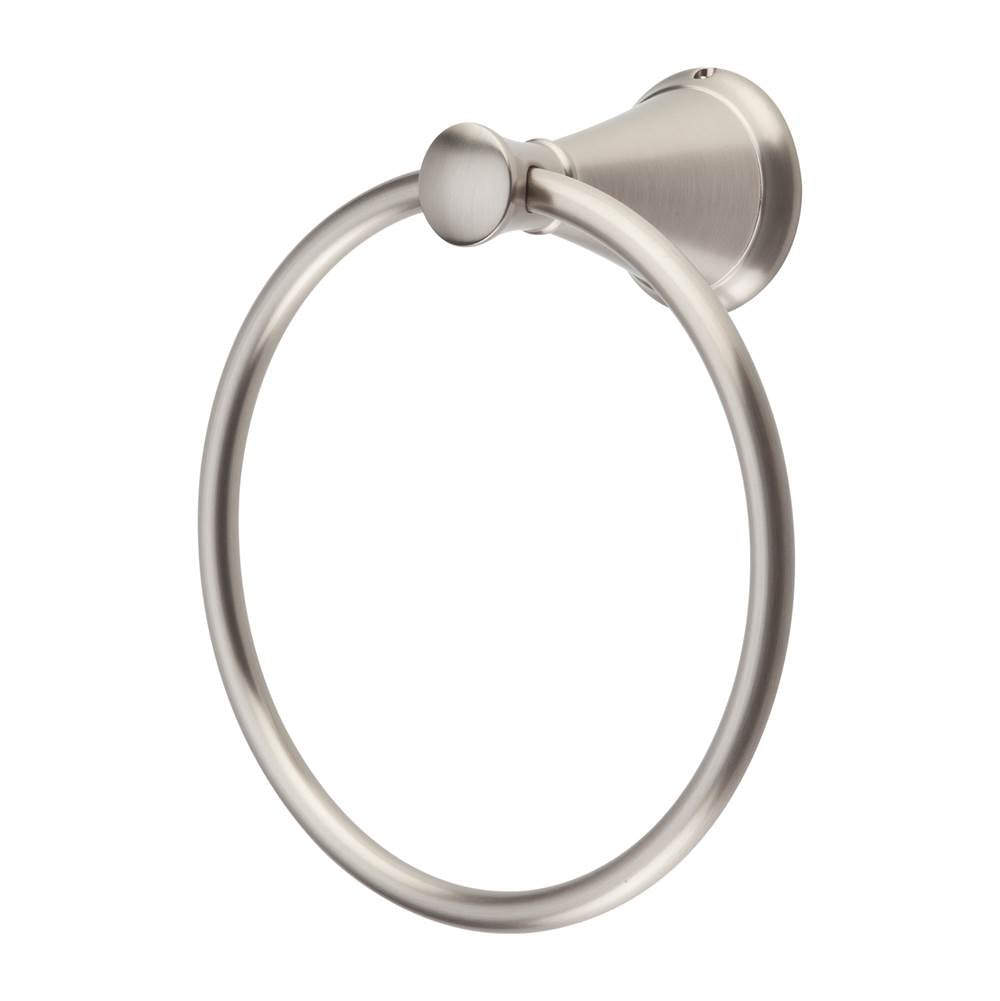 Pfister - Saxton Towel Ring in Brushed Nickel - Brushed Nickel
