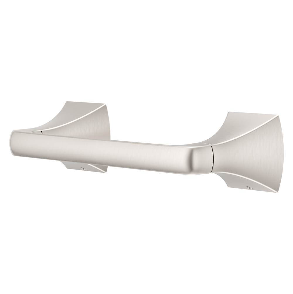 Soft Square Toilet Paper Holder in Matte Black