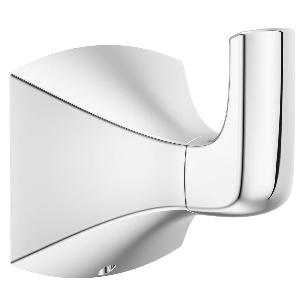 Soft Square Robe Hook In Matte Black