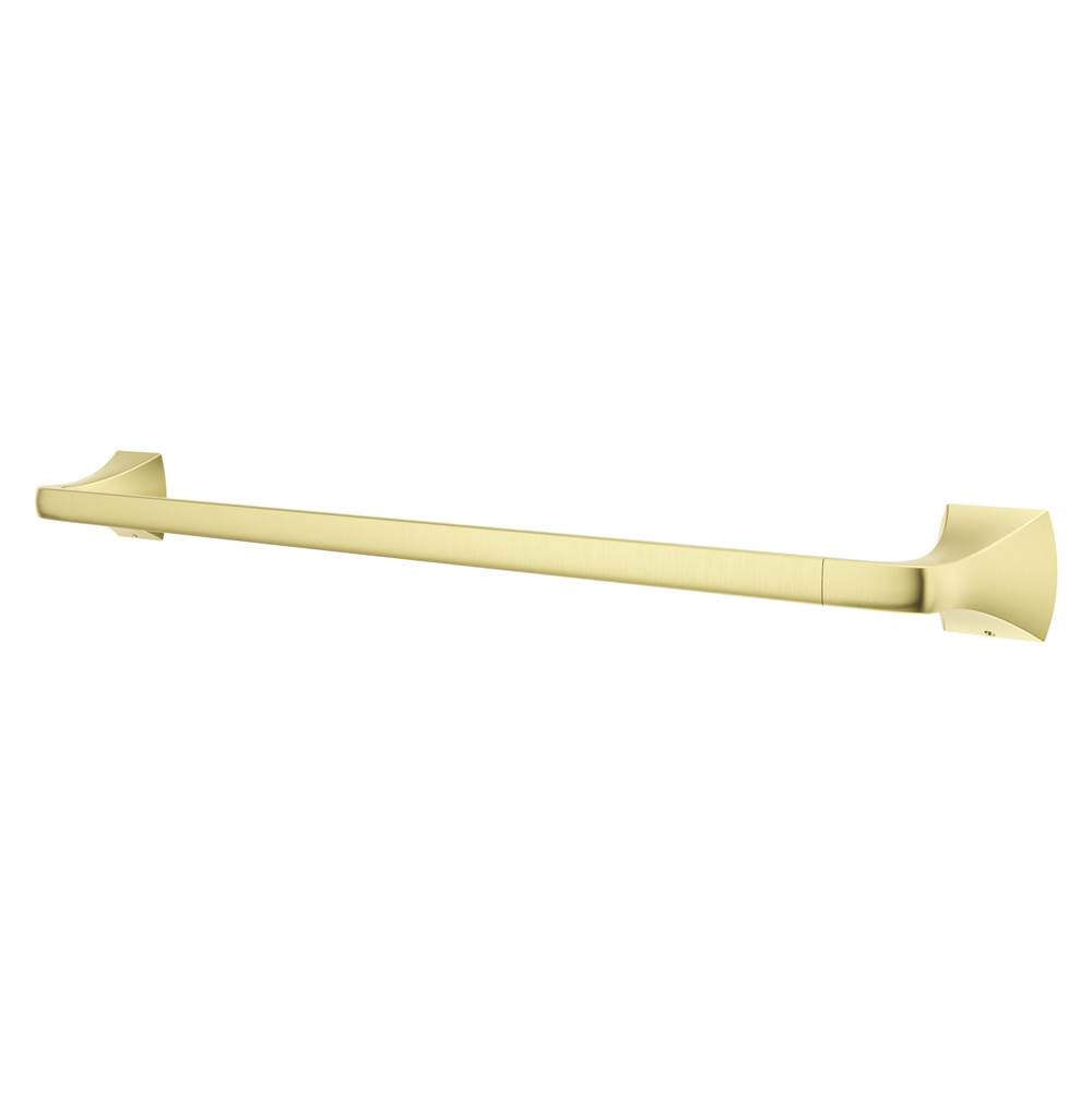 Soft Square 24 in. Towel Bar in Matte Black