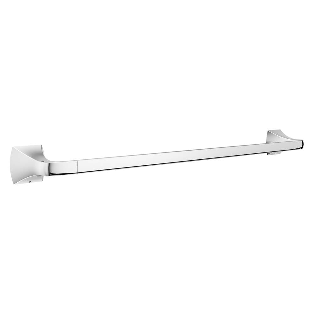 Pfister - Soft Square 24 in. Towel Bar in Polished Chrome - Polished Chrome