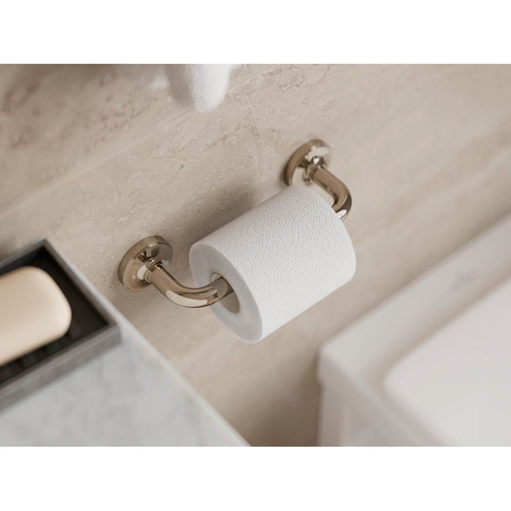 Tenet Toilet Paper Holder in Matte Black