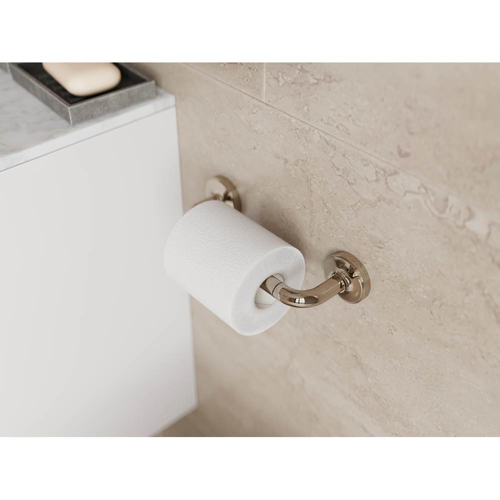 Tenet Toilet Paper Holder in Matte Black