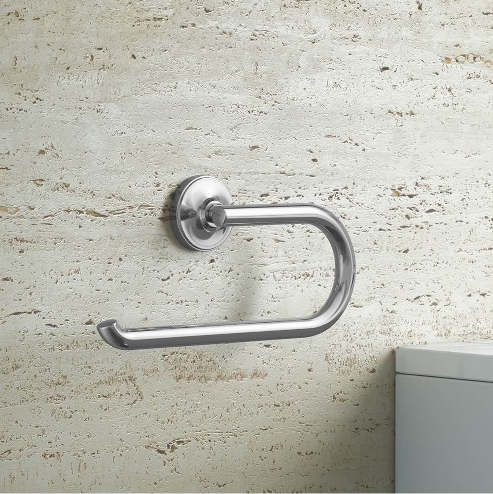 Tenet Towel Ring in Matte Black