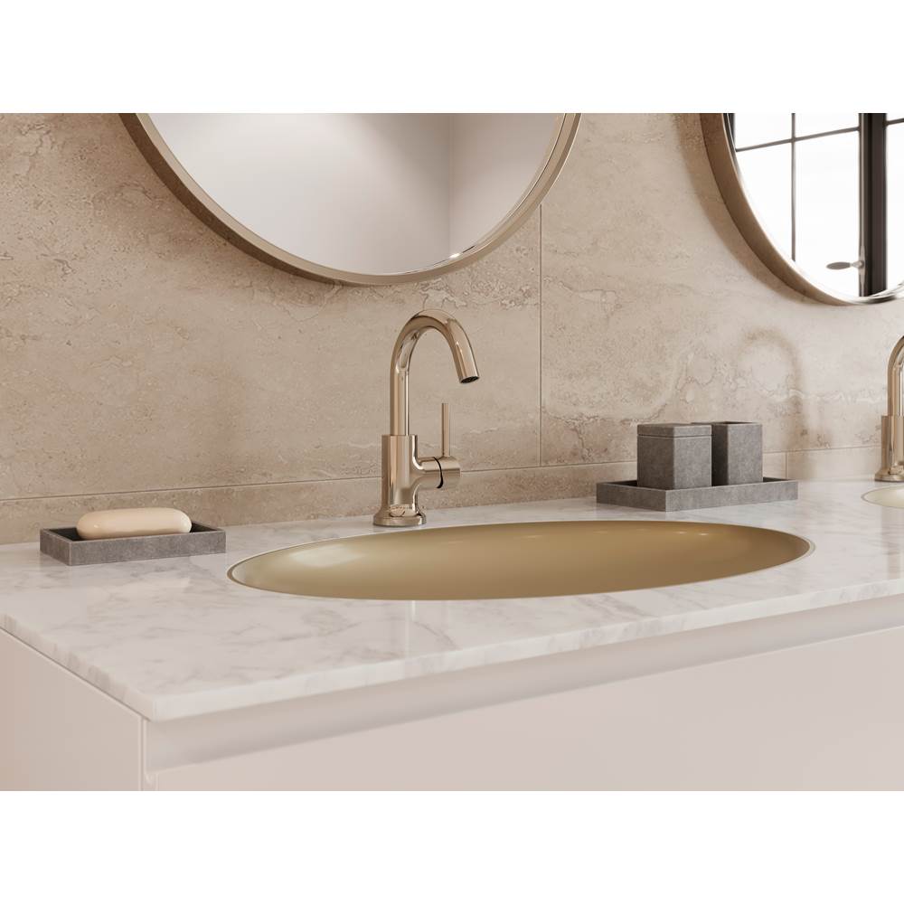 Tenet Single Control 4'' Centerset Bathroom Faucet in Matte Black