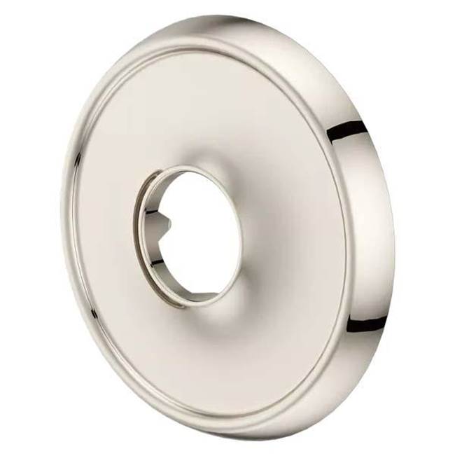 Pfister - Tisbury Round Wall Flange in Polished Nickel - Polished Nickel