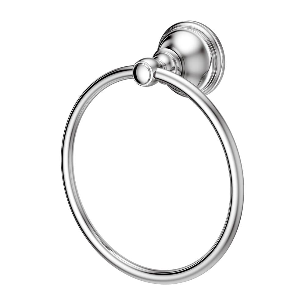 Pfister - Tisbury Towel Ring in Polished Chrome - Polished Chrome