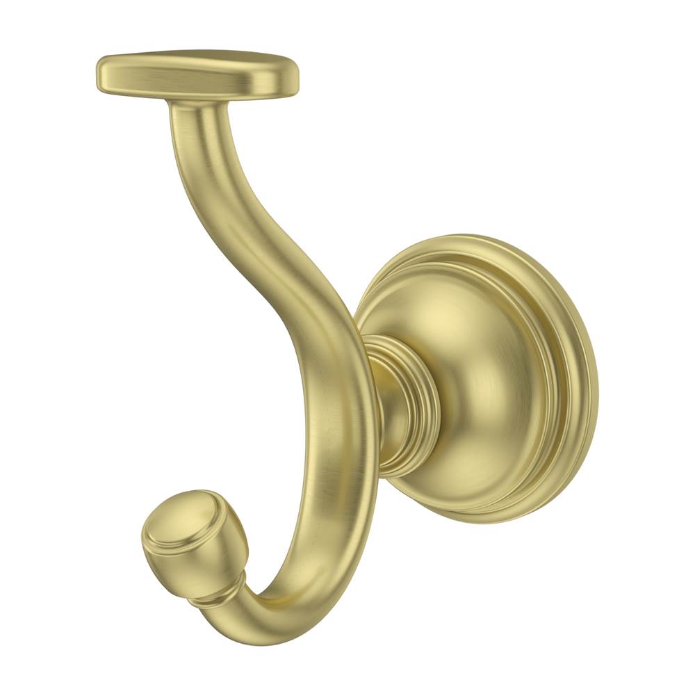 Pfister - Tisbury Robe Hook in Brushed Gold - Brushed Gold