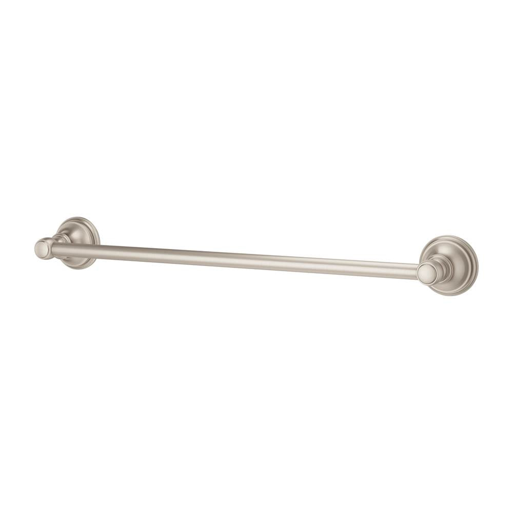 Pfister - Tisbury 18'' Towel Bar in Brushed Nickel - Brushed Nickel