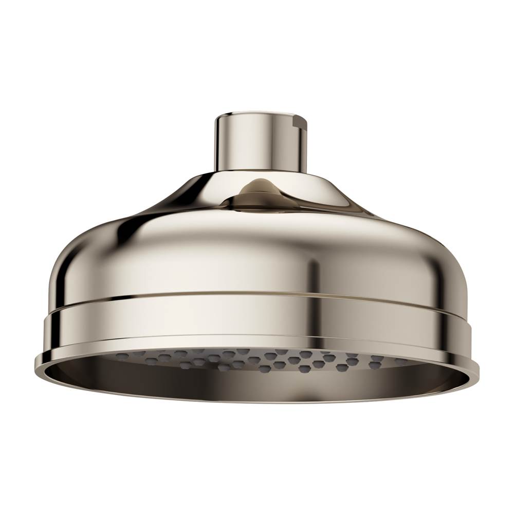 Pfister - Tisbury Single Function Raincan Showerhead in Polished Nickel - Polished Nickel