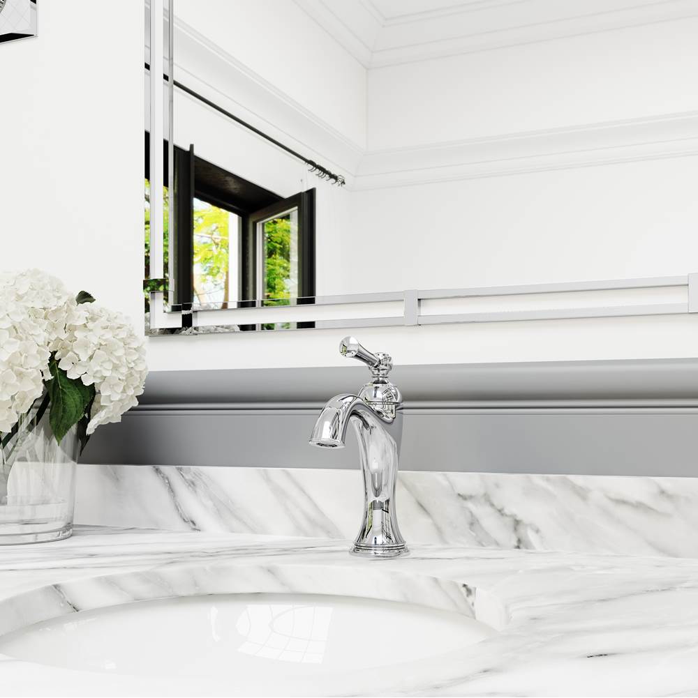Tisbury Single Handle Lavatory Faucet in Brushed Gold