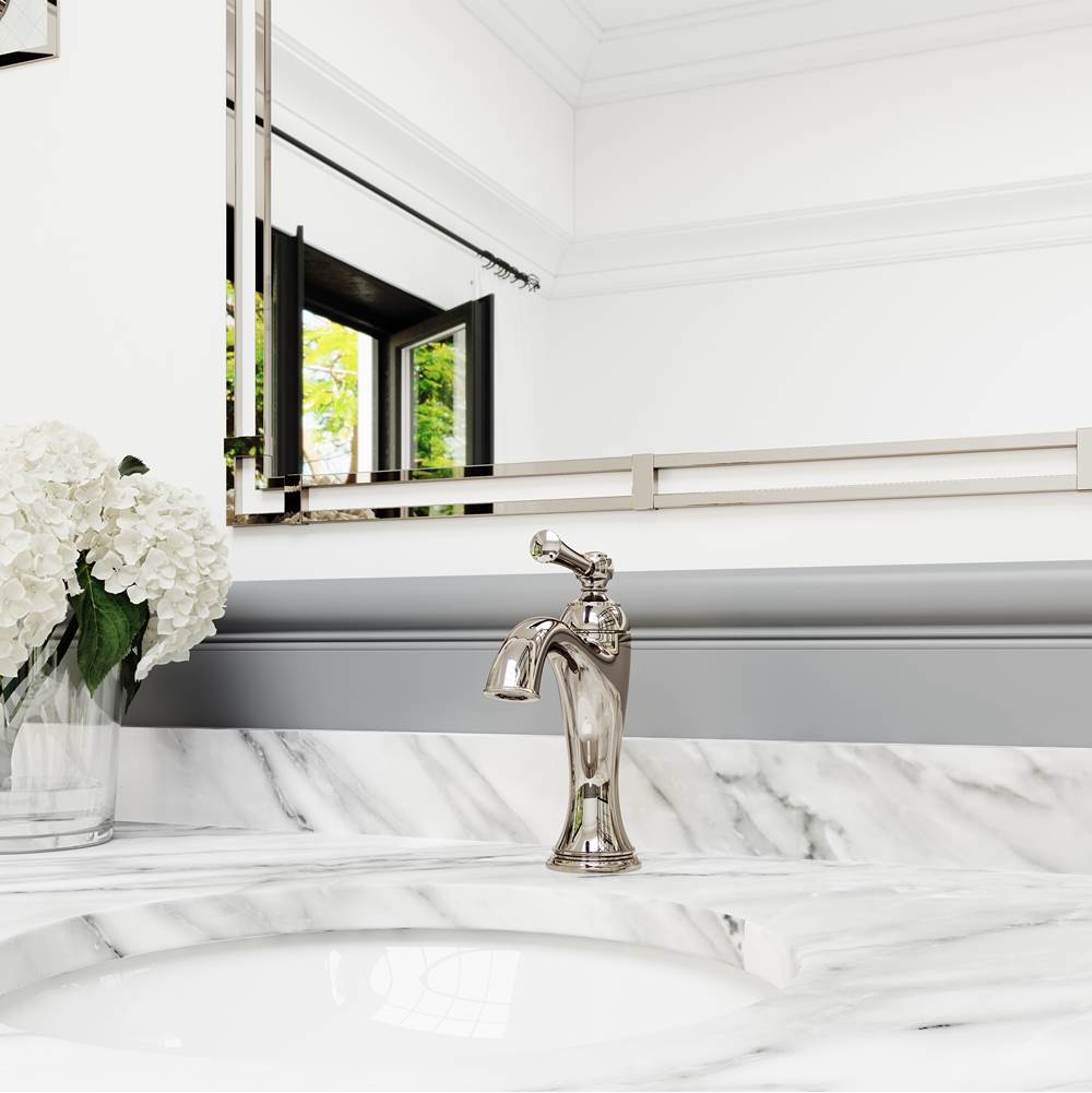 Tisbury Single Handle Lavatory Faucet in Brushed Gold