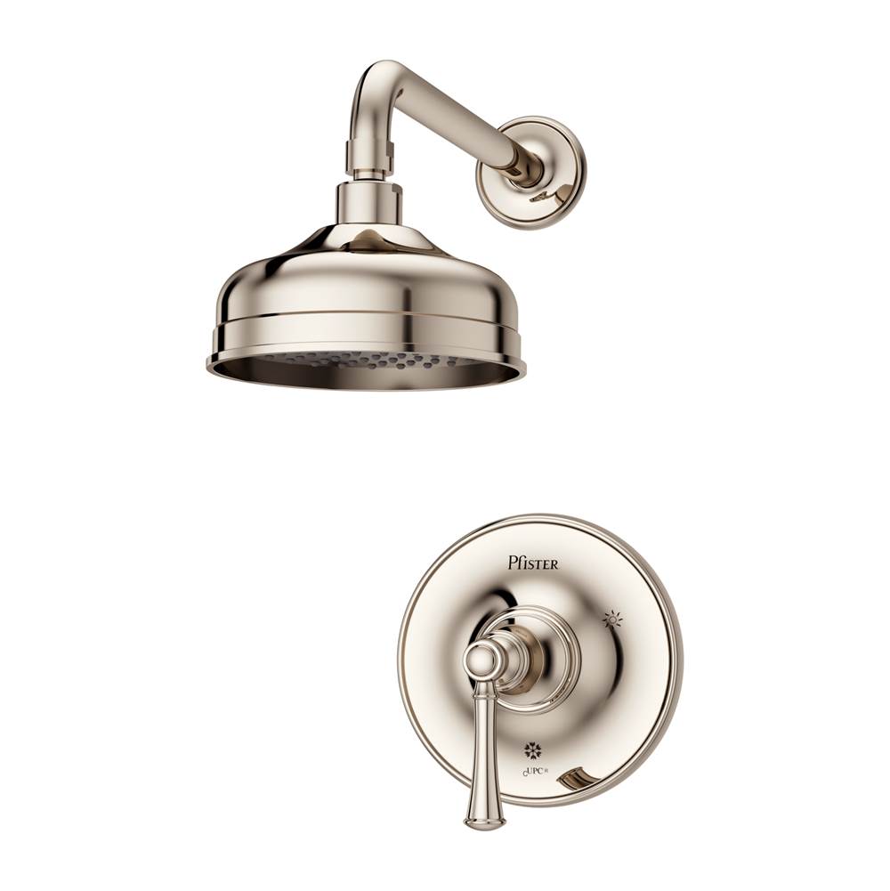 Pfister - Tisbury 1-Handle Shower Only Trim in Polished Nickel - Polished Nickel