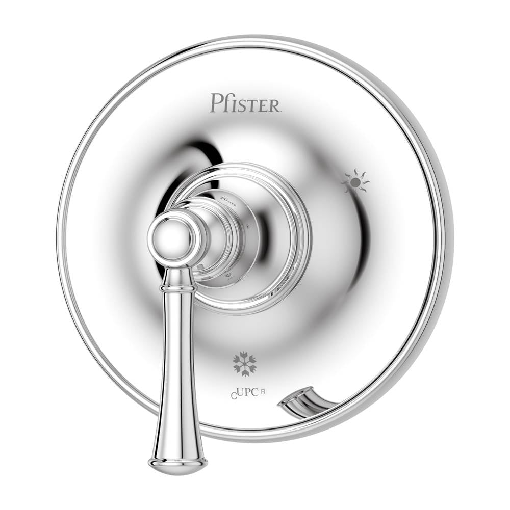 Pfister - Tisbury 1-Handle Tub & Shower Valve Only Trim in Polished Chrome - Polished Chrome