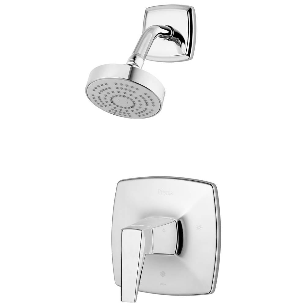 Pfister - Arkitek 1-Handle Shower Only Trim in Brushed Nickel - Brushed Nickel