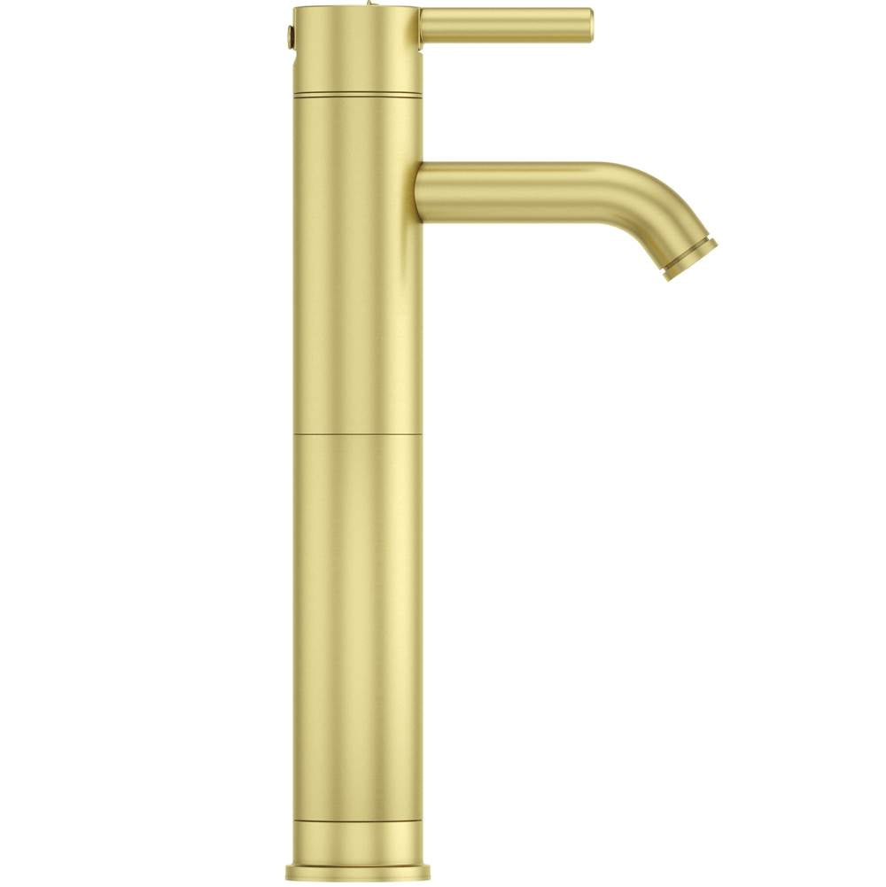 Contempra Single Control Vessel Bathroom Faucet in Brushed Gold