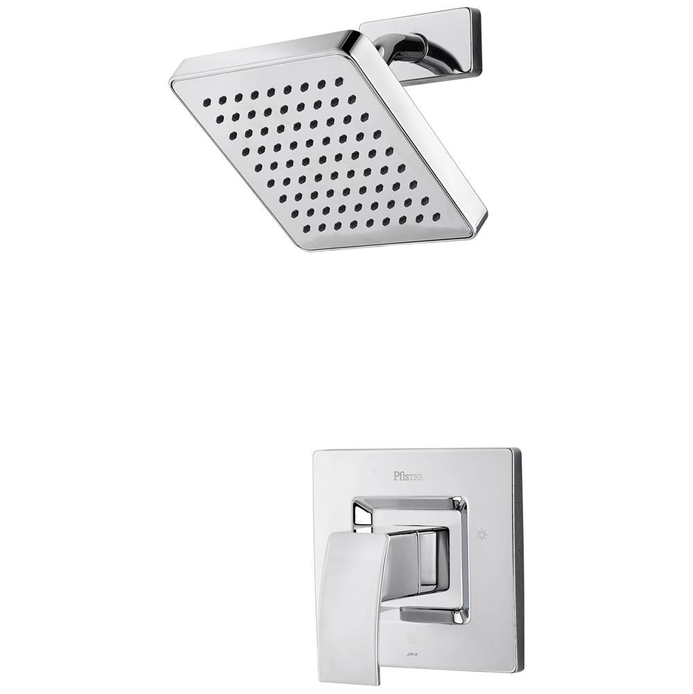 Pfister - Kenzo 1-Handle Shower Only Trim Kit in Polished Chrome - Polished Chrome
