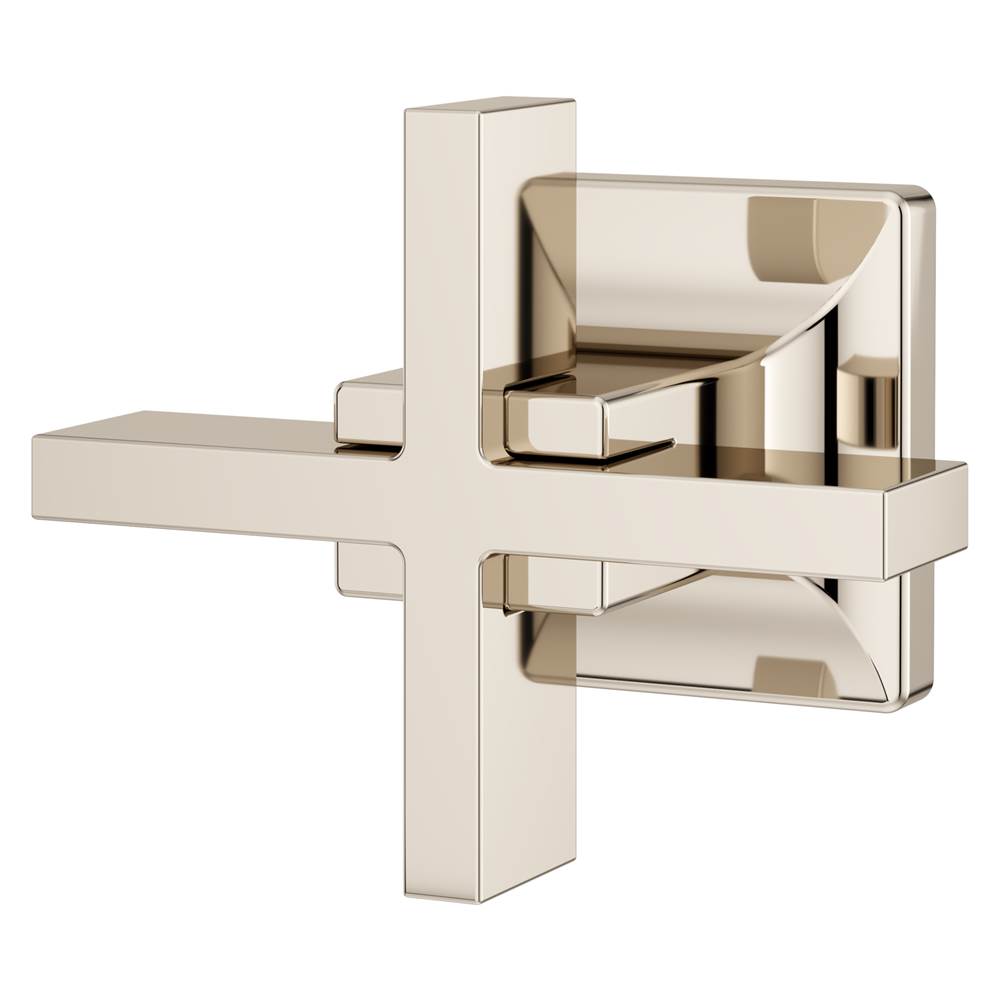 Pfister - Verve Cross Robe Hook in Polished Nickel - Polished Nickel