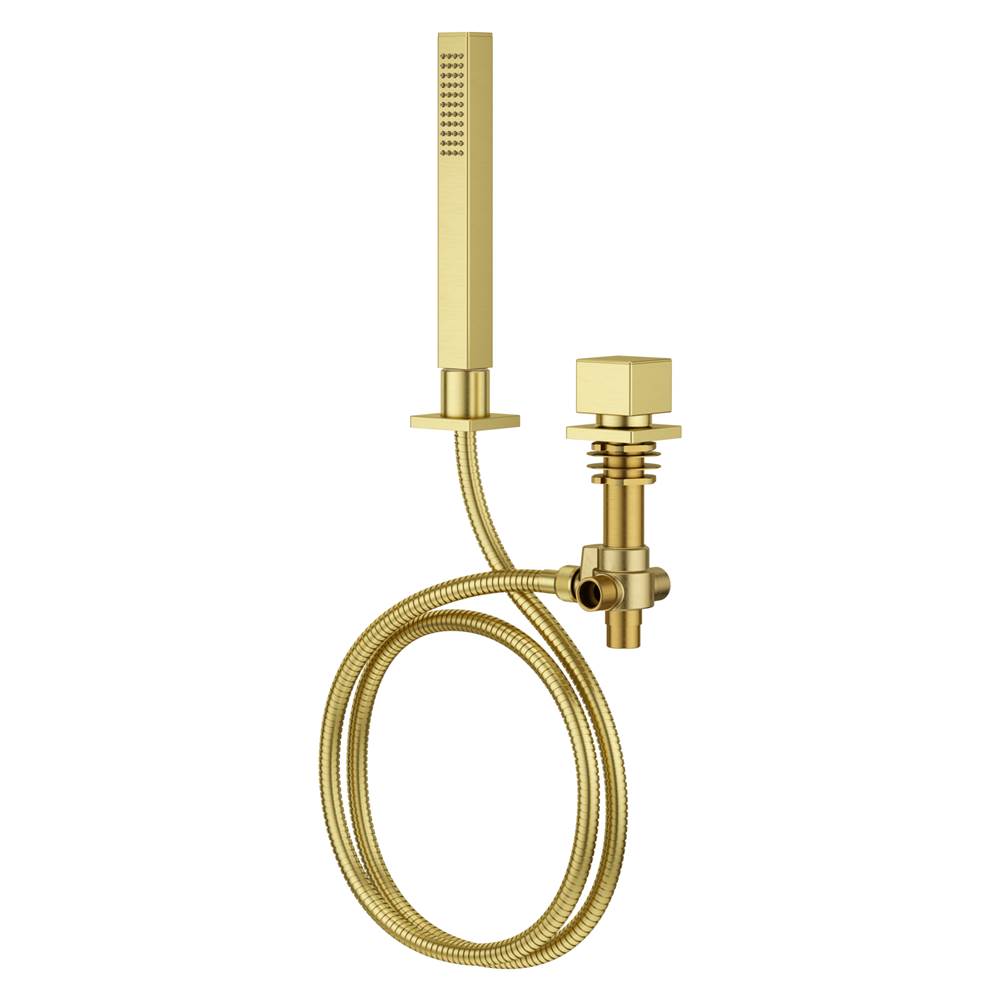 Pfister - Verve Roman Tub Handshower with Diverter in Brushed Gold - Brushed Gold
