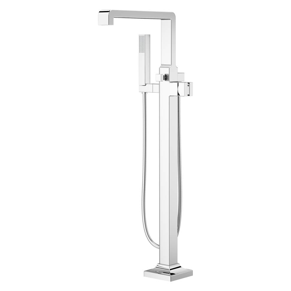 Pfister - Verve Free Standing Tub Filler without Handles in Polished Chrome - Polished Chrome
