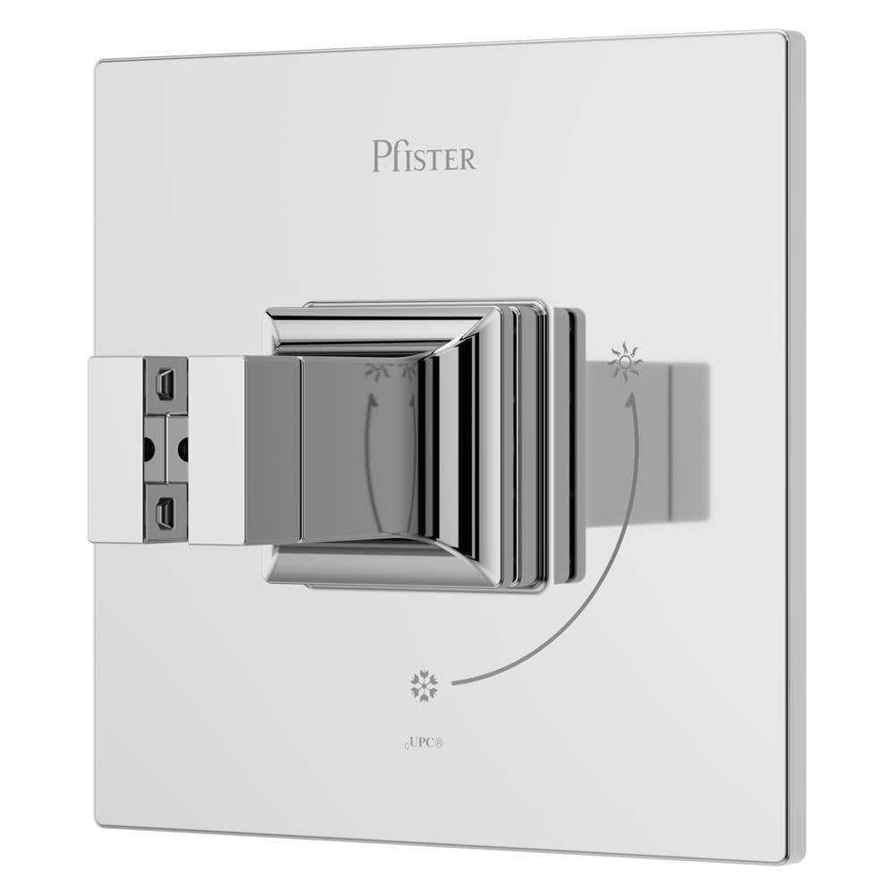 Pfister - Verve Diverter Valve Only Trim without Handles in Polished Chrome - Polished Chrome