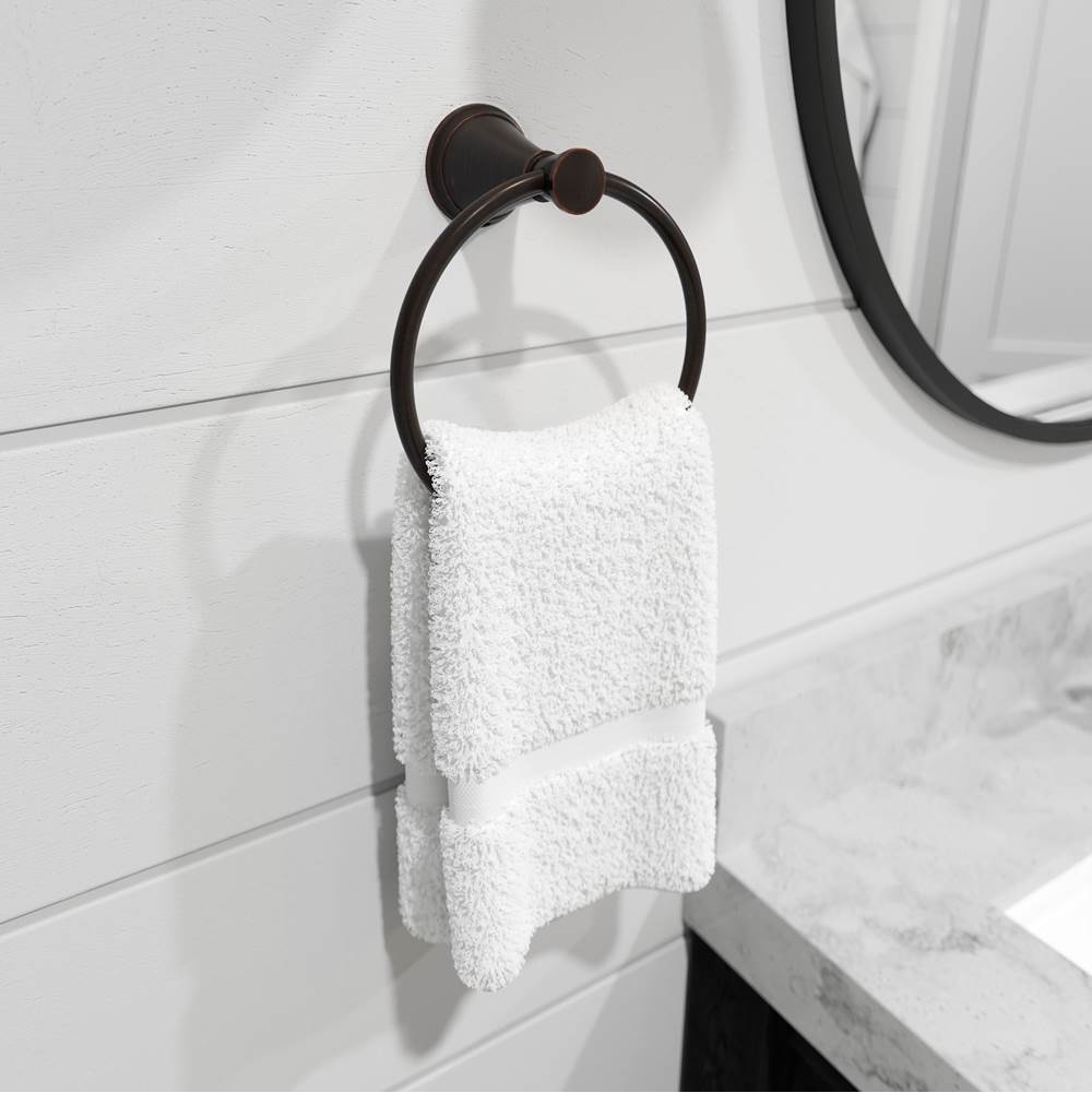 Winfield Towel Ring in Polished Chrome