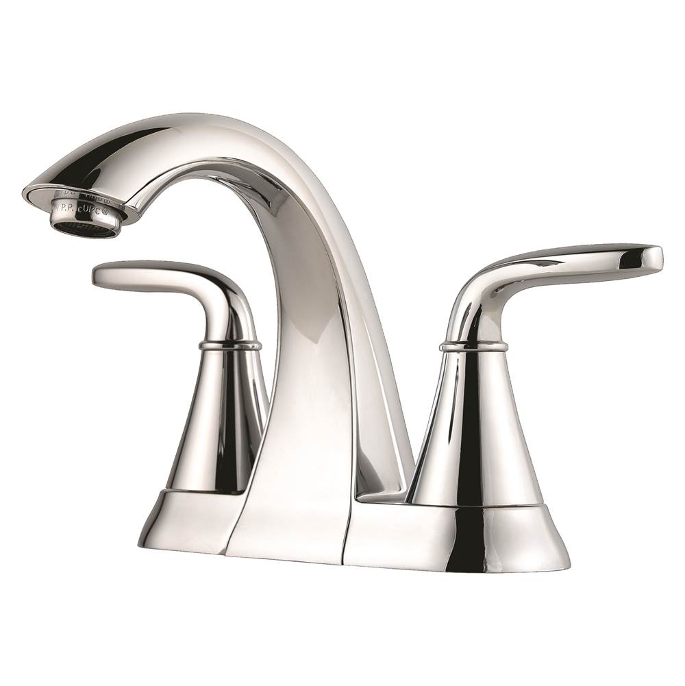 Pfister - Winfield 2-Handle 4'' Centerset Bathroom Faucet in Polished Chrome - Polished Chrome