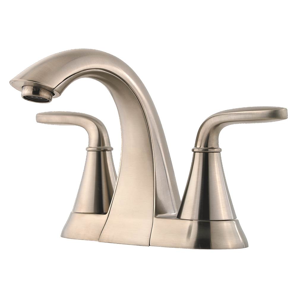 Pfister - Winfield 2-Handle 4'' Centerset Bathroom Faucet in Brushed Nickel - Brushed Nickel