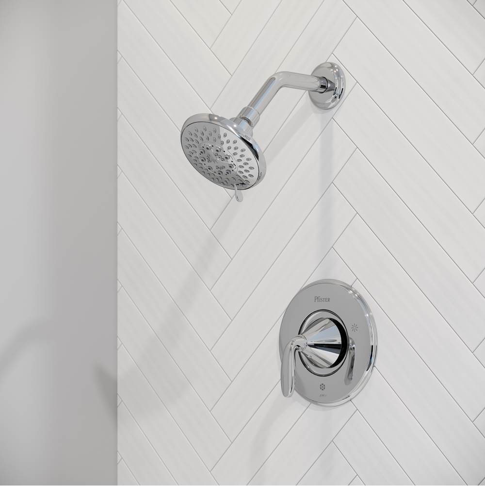 Winfield 1-Handle Shower Only Trim Kit in Polished Chrome