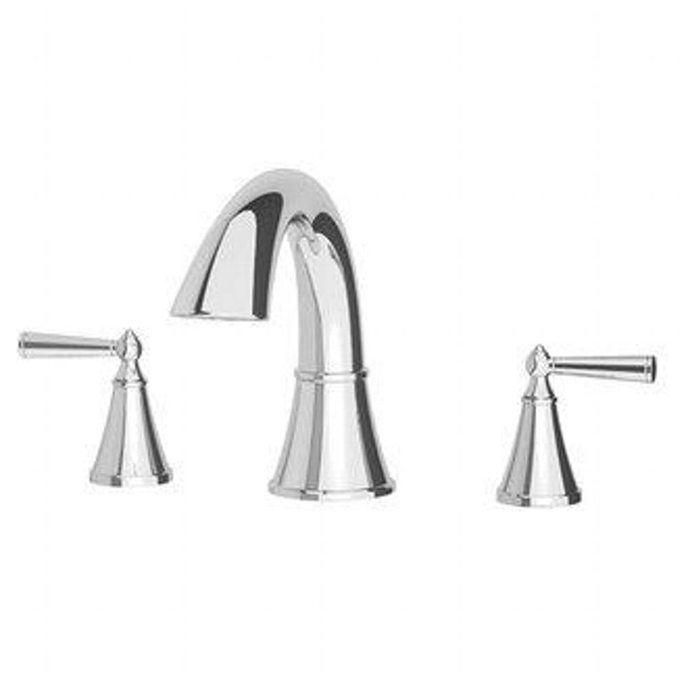 Pfister - Saxton 2-Handle Complete Roman Tub Trim in Polished Chrome - Polished Chrome