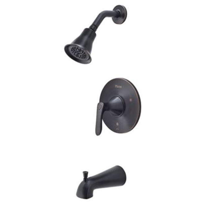 Pfister - Weller 1-Handle Tub & Shower Trim in Tuscan Bronze - Tuscan Bronze