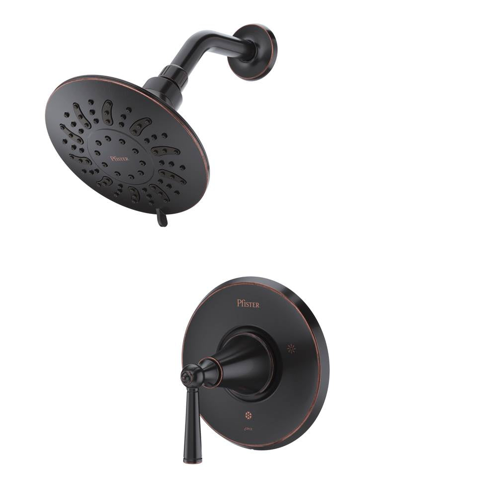 Pfister - Saxton 1-Handle Shower Only Trim in Tuscan Bronze - Tuscan Bronze